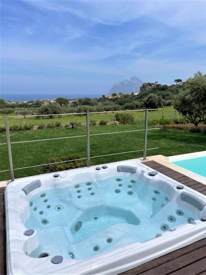 Villa Maria Una Finestra Sul Mare Valderice Eksteriør bilde